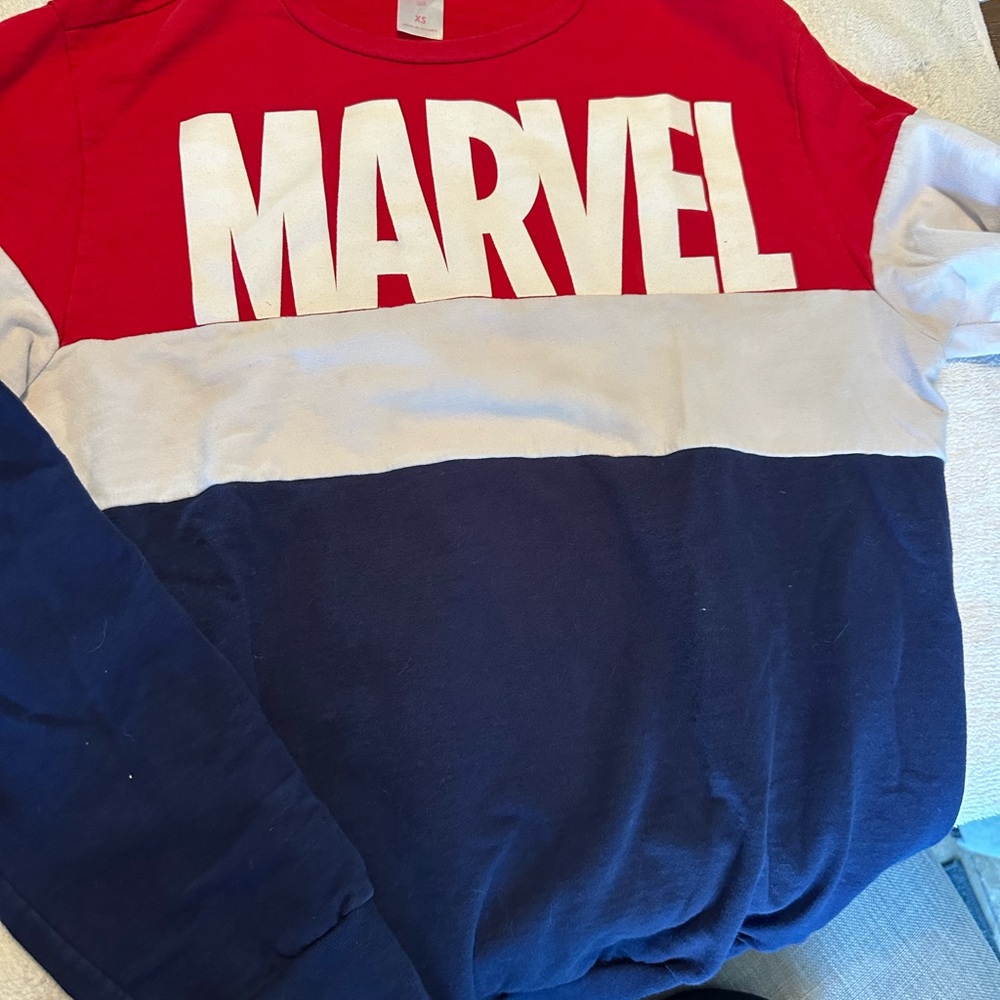 Marvel Tri-Color Logo Sweatshirt